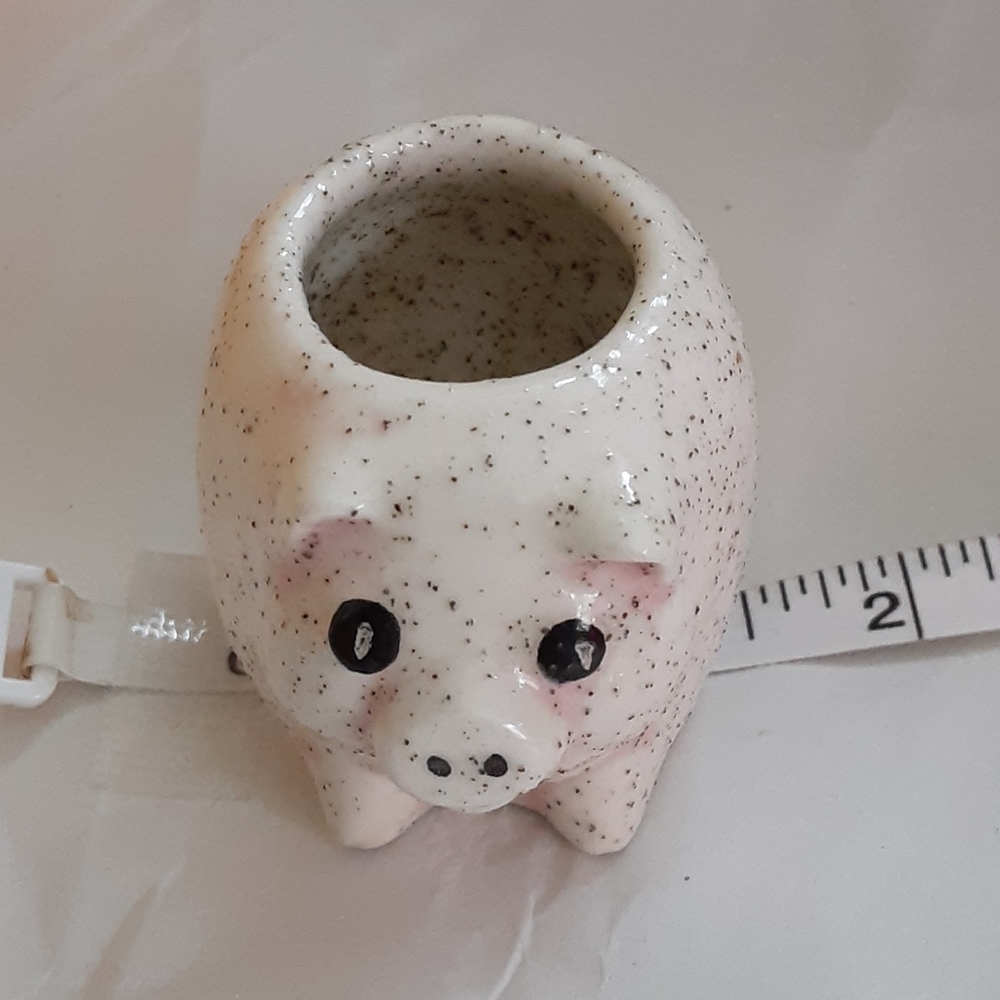 Little pink glazed pig